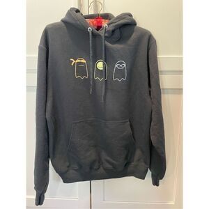 Dream Team Merchandise Halloween Ghost Hoodie Sz S